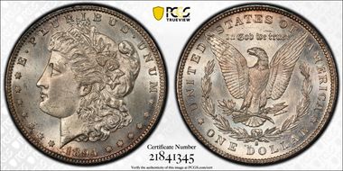 1894-S $1 MS64