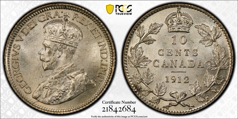 Cert 21842684 - Coin Image
