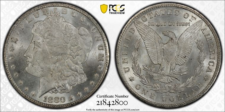 Cert 21842800 - Coin Image