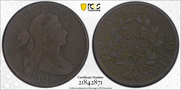 Cert 21842871 - Coin Image