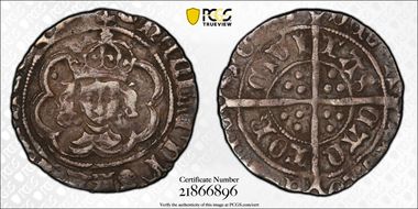 (1483-85) 1/2 Grt XF40