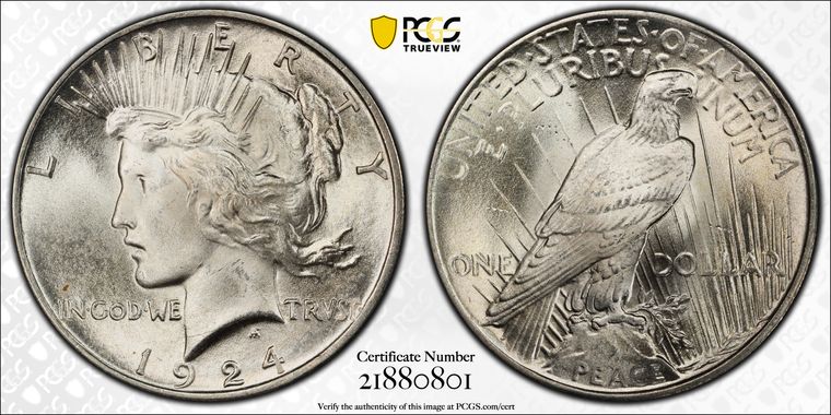 Cert 21880801 - Coin Image