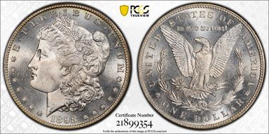 1898-S $1 MS66+