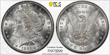 1885-CC $1 MS65