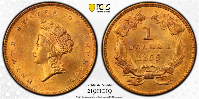 Cert 21911019 - Coin Image