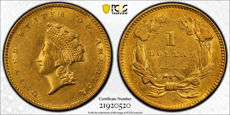 Cert 21920520 - Coin Image