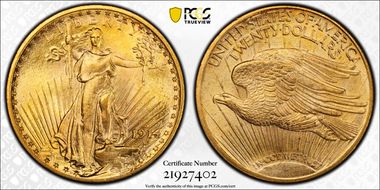 1914-S $20 MS66