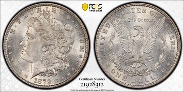 1879 $1 MS62