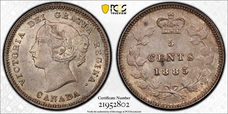Cert 21952802 - Coin Image
