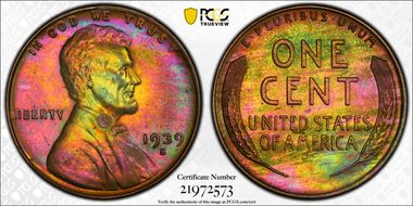 1939-S 1C MS65RB