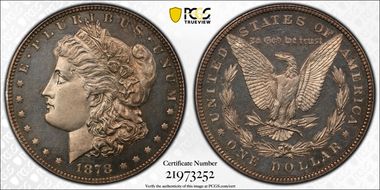 1878 $1 J-1550 PR62