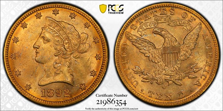 Cert 21986354 - Coin Image