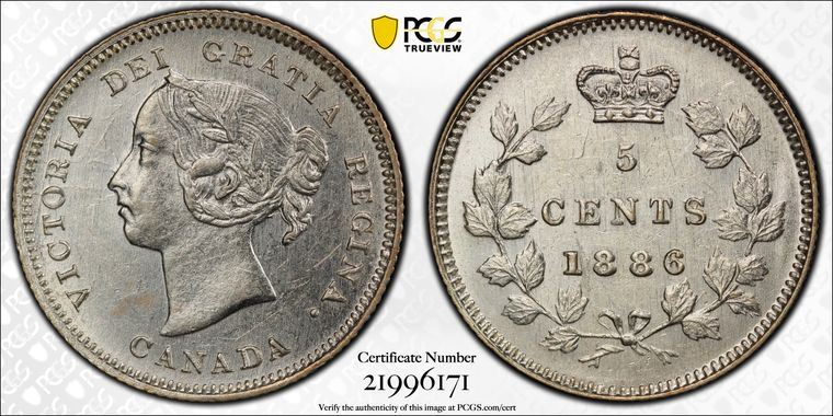 Cert 21996171 - Coin Image