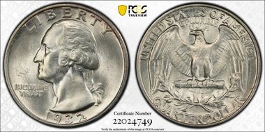 1932 25C MS65