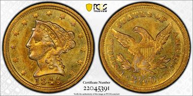 1844-C $2.50 MS61