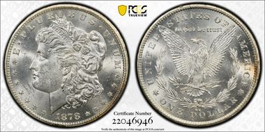1878-CC $1 MS64