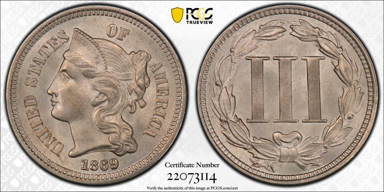 Cert 22073114 - Coin Image