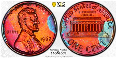 1962 1C PR65RB