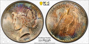 1923 $1 MS62