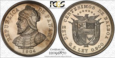 1904 10C PR64+