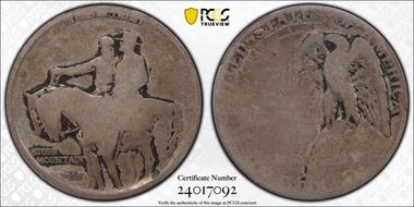 1925 50C Stone Mountain FR2