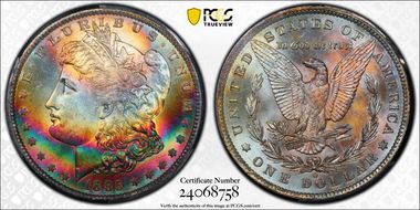 1885-O $1 MS65+