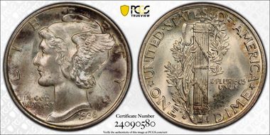 1936-S 10C FS-110 MS66FB