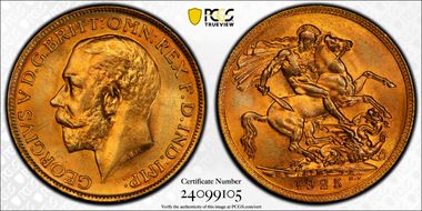 1925-M Sov S-3999 MS64