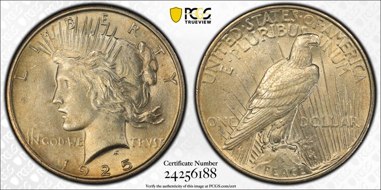 Cert 24256188 - Coin Image