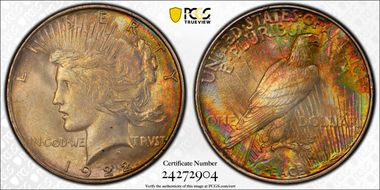 1922 $1 MS64