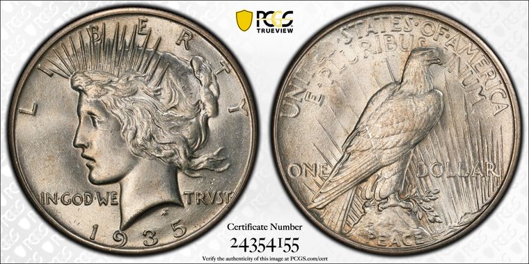 Cert 24354155 - Coin Image