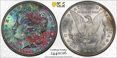 1885 $1 MS64