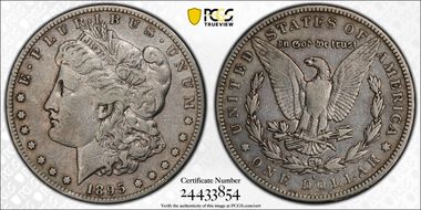 1895-S $1 VF30