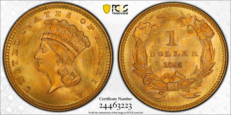 Cert 24463223 - Coin Image