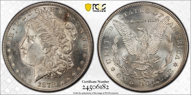 1878-S $1 MS65
