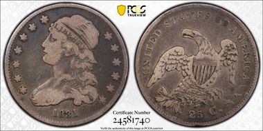 1831 25C B-7, Lg. Letters, RPD, FS-301 F15