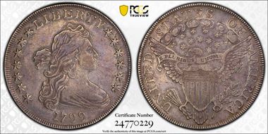 1799 $1 XF40