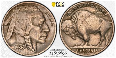 1936-D 5C 3-1/2 Legs F15