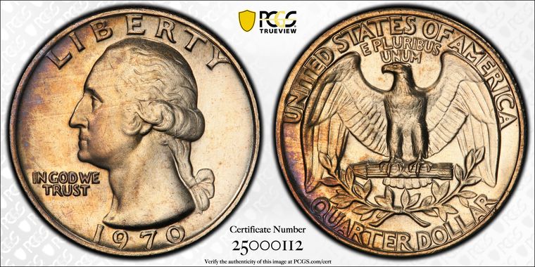 Cert 25000112 - Coin Image