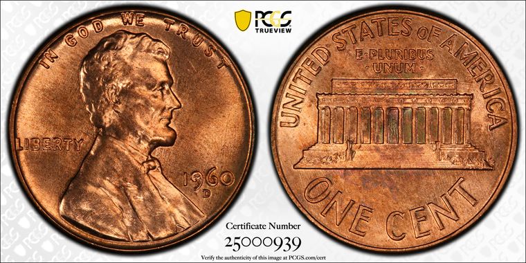 Cert 25000939 - Coin Image