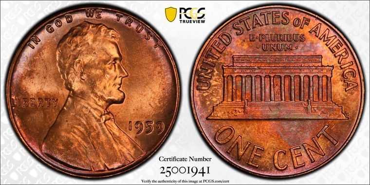 Cert 25001941 - Coin Image