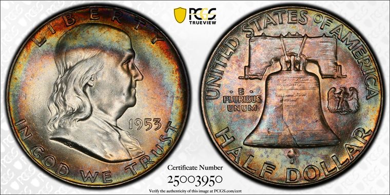 Cert 25003950 - Coin Image