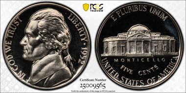 1952 5C Re-Engraved Obv Design FS-404 PR68CAM