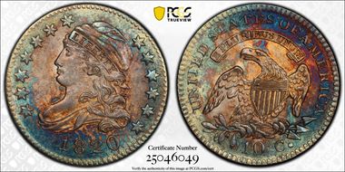 1820 10C Large 0 MS64+