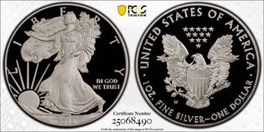 2012-W $1 Silver Eagle First Strike PR70DCAM
