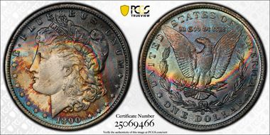 1890-O $1 MS65
