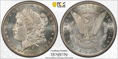 1879-CC $1 Capped Die MS64+