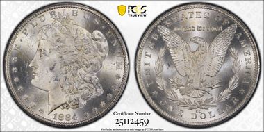 1884-CC $1 MS64