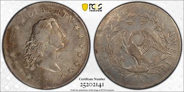 1794 $1 BB-1 N1