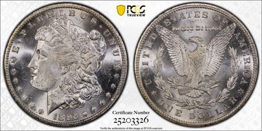 1893-CC $1 MS63